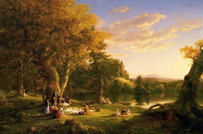 Picnic, Thomas Cole